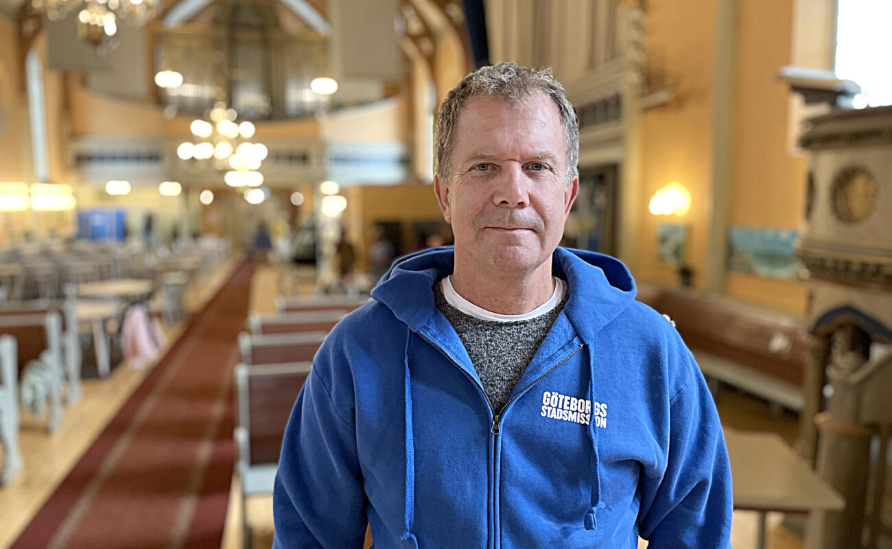 Martin Ärnlöv, ordförande för Sveriges Stadsmissioner